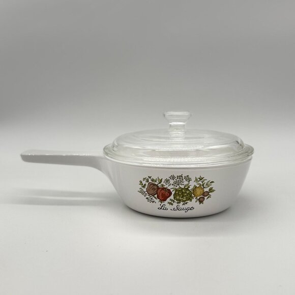 Vtg. Corningware Spice of Life Small Sautee Pan P-32-B 1.5 pints - Picture 2 of 3